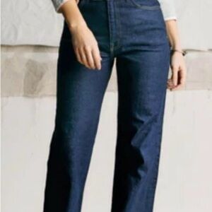 imogene + willie Women's High Rise Jeans - Dark Blue